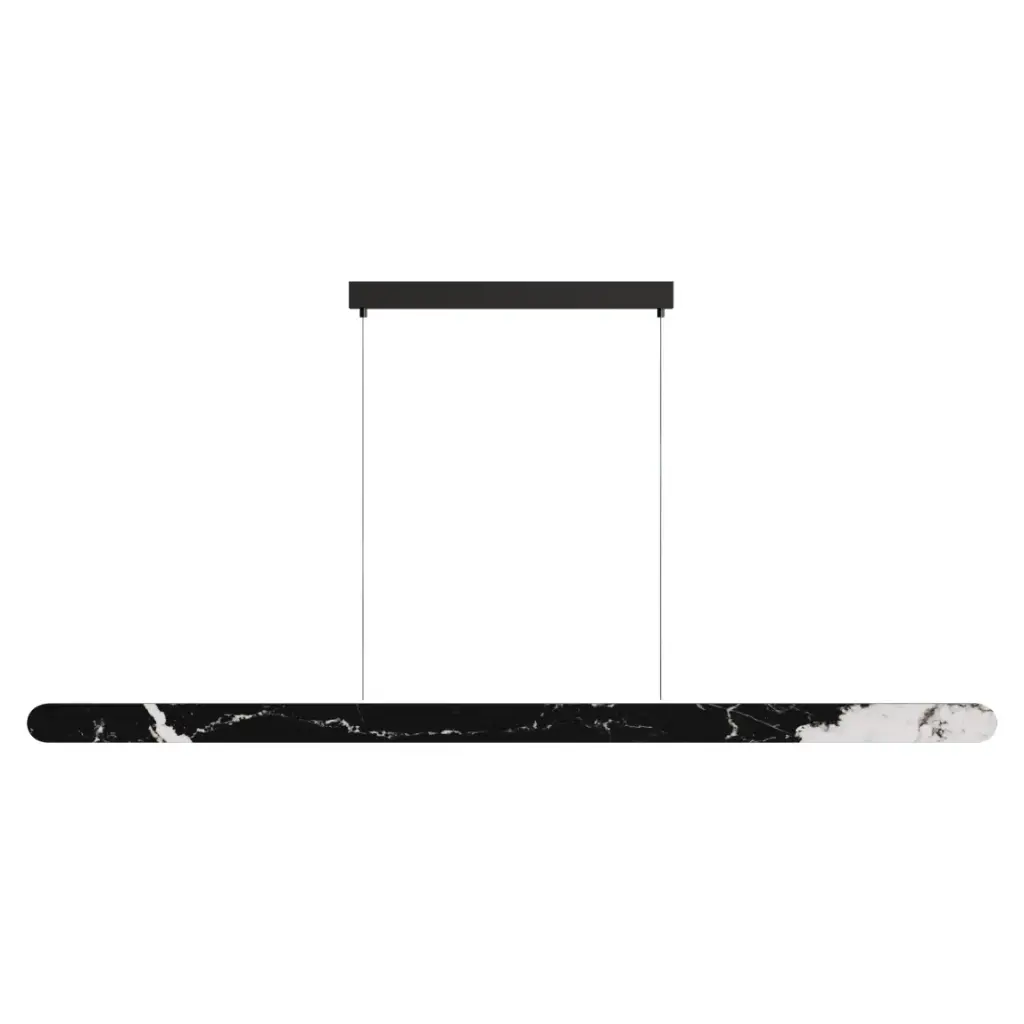 LANNER 1500MM BLACK MARBLE LINEAR PENDANT