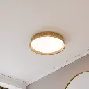 KINGLET 450MM RIBBED LED OYSTER