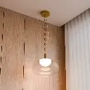 BOWER ALABASTER DOME PENDANT