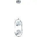 JOLIE 2 CHROME PENDANT