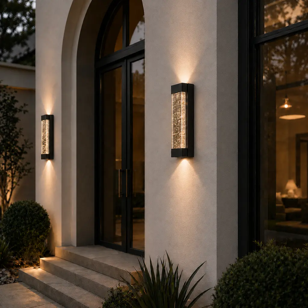 CRESTA 27CM EXTERIOR LED WALL LIGHT