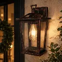 TRINITY W1 ANTIQUE BRASS WALL LIGHT