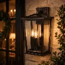 TRINITY W3 ANTIQUE BRASS WALL LIGHT