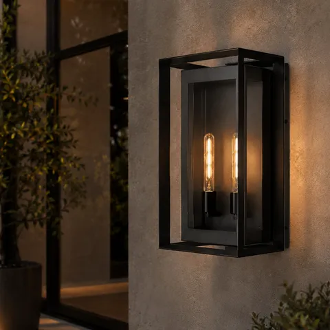 KIRBY 2 EXTERIOR WALL LIGHT