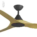 CLOUD 48"BLACK/BAMBOO ABS DC FAN