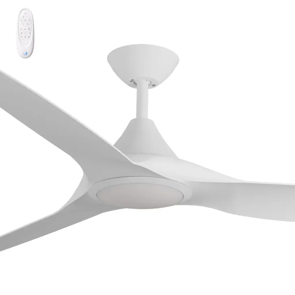 CLOUD 60"WHITE ABS DC FAN & LIGHT
