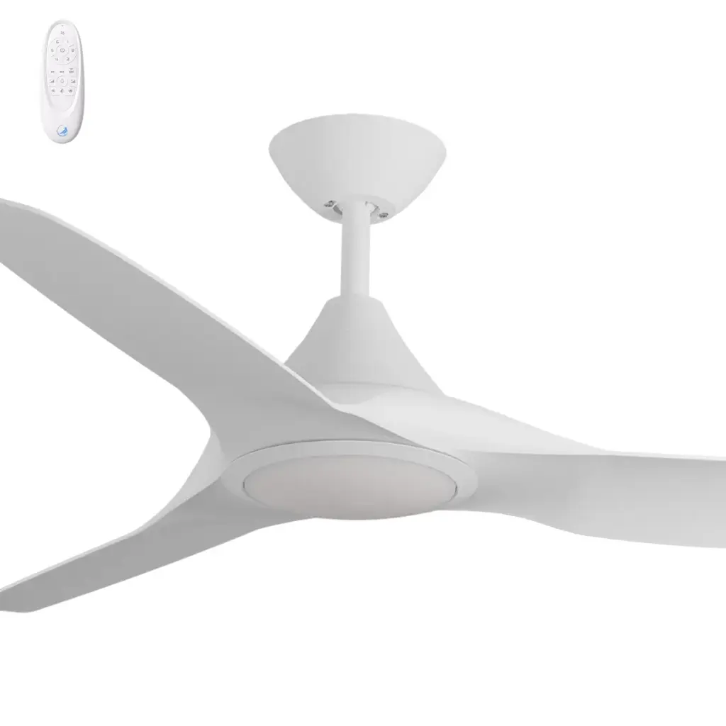 CLOUD 48"WHITE ABS DC FAN & LIGHT