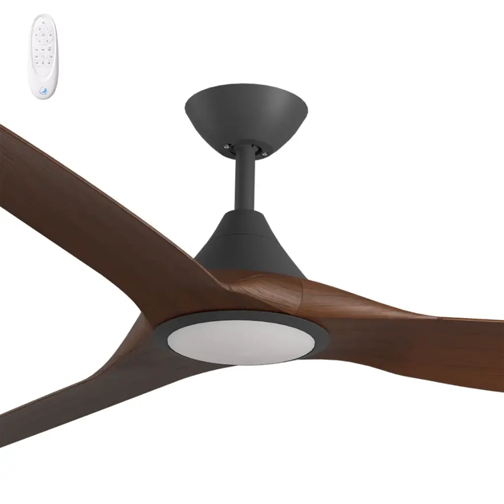 CLOUD 72"BLACK/KOA ABS DC FAN & LIGHT
