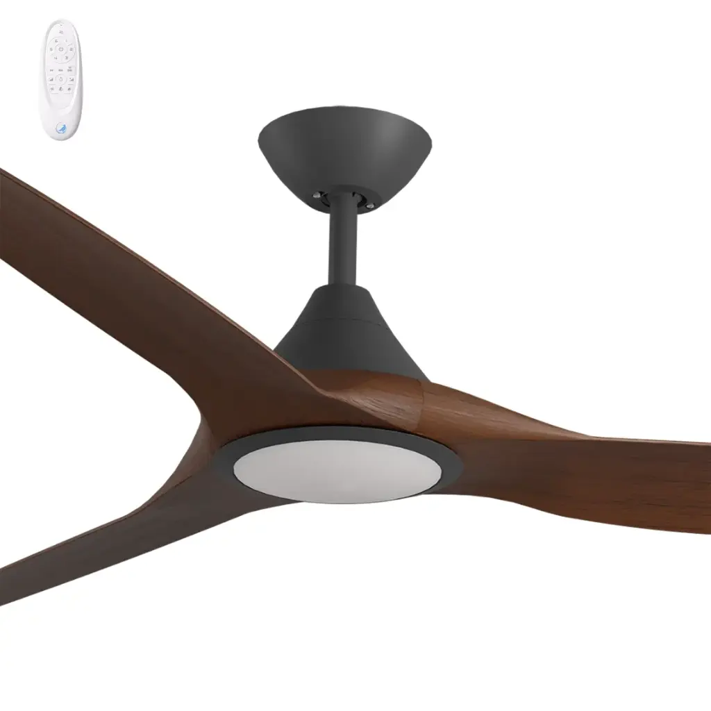CLOUD 60"BLACK/KOA ABS DC FAN & LIGHT