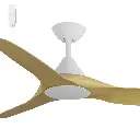 CLOUD 48"WHITE/BAMBOO ABS DC FAN