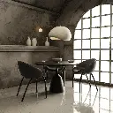 CREST OPAL GLASS 140MM ORB LIGHT 