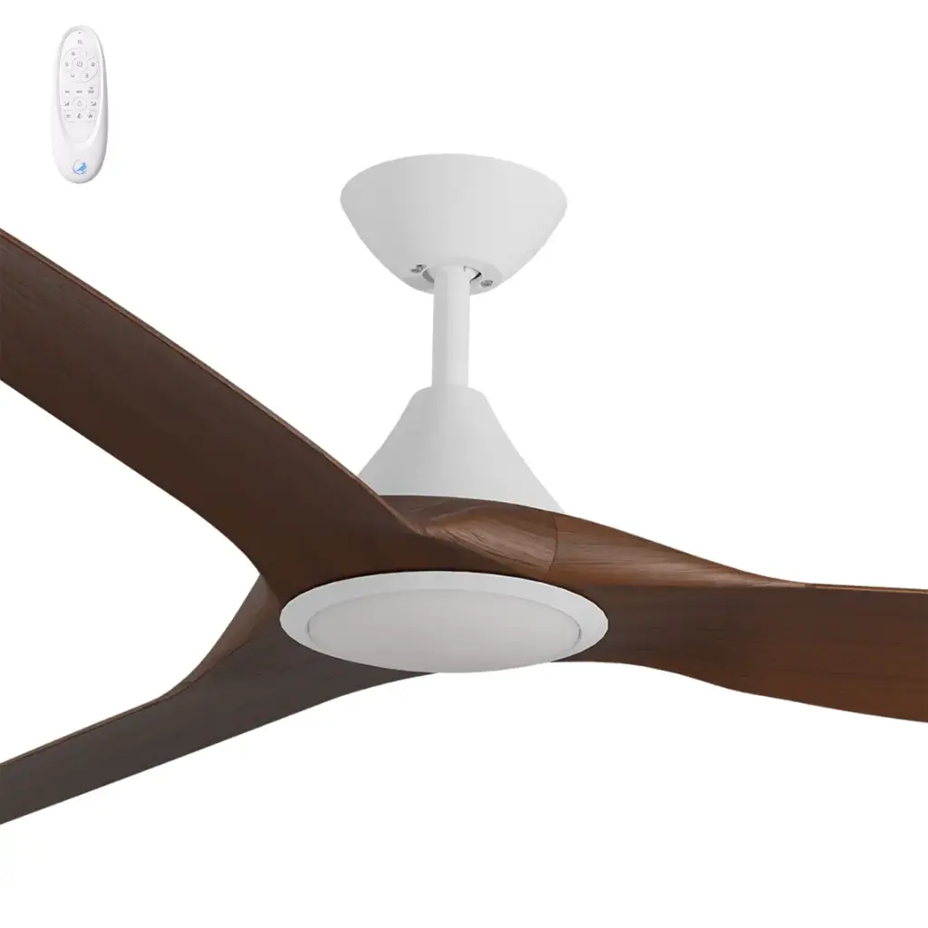 CLOUD 72"WHITE/KOA ABS DC FAN & LIGHT