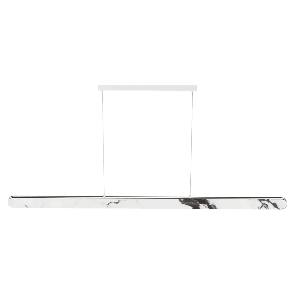 LANNER 1500MM WHITE MARBLE LINEAR PENDANT