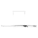 LANNER 1500MM WHITE MARBLE LINEAR PENDANT