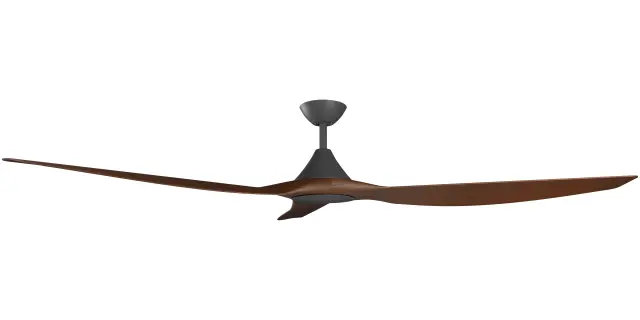 CLOUD 72"BLACK/KOA ABS DC FAN