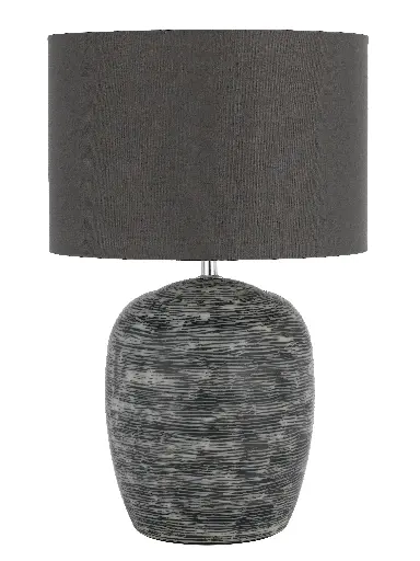 [DUSTY TL-DGY] DUSTY CERAMIC TABLE LAMP