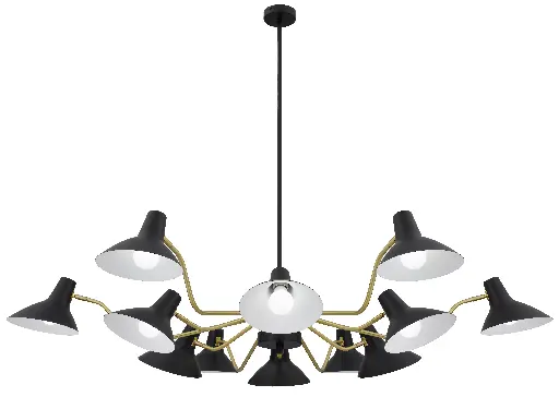 FARBON 12 LIGHT PENDANT