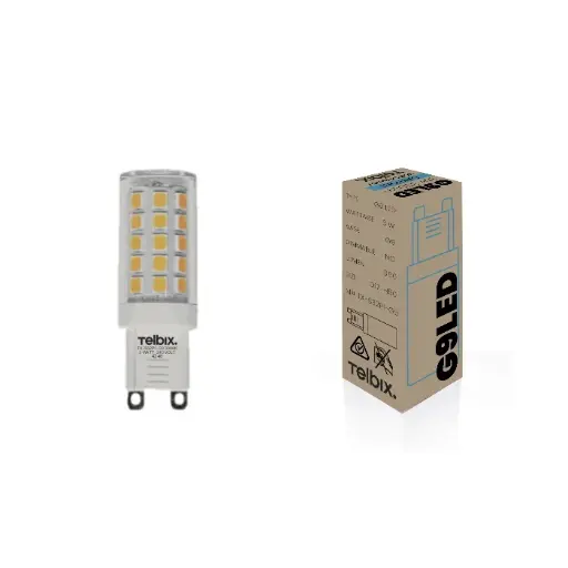 G9 3W LED GLOBE CLEAR NON-DIM