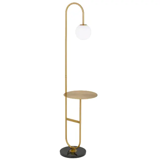 [INEZ FL-BKAG] INEZ FLOOR LAMP