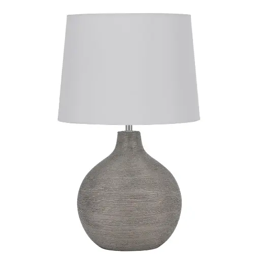 [KELLY TL-SLWH] KELLY CERAMIC TABLE LAMP