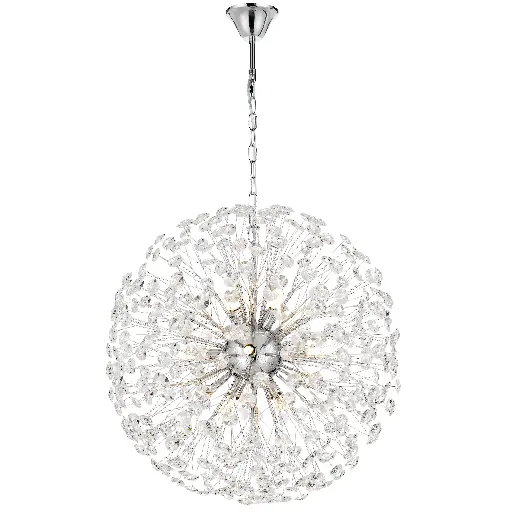 LERIDA 12 LIGHT ROUND PENDANT