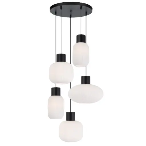 [NORI PE5-BKOM] NORI 5 LIGHTS PENDANT