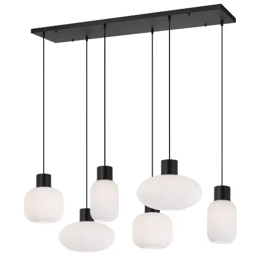 [NORI PE6-BKOM] NORI 6 LIGHTS PENDANT