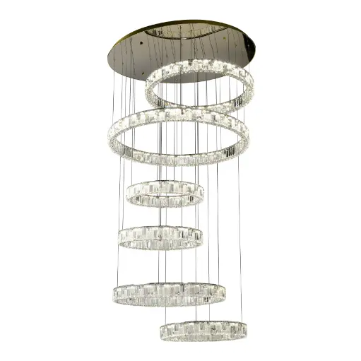 [RIAS PE6T-GD3C] RIAS 6 TIER PENDANT