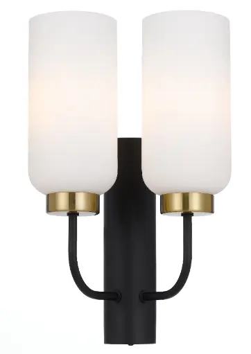 [SEBRING WB2-BKO] SEBRING 2 LIGHTS WALL LIGHT