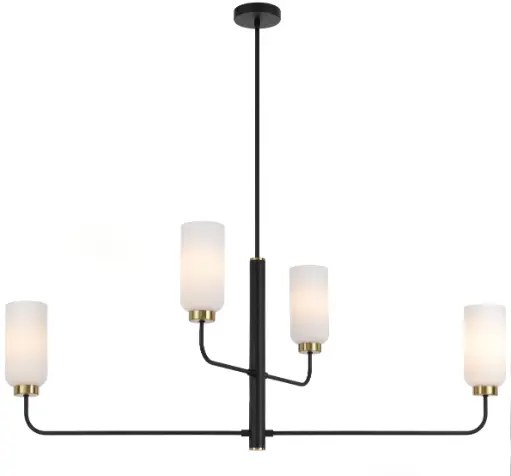 [SEBRING PE4L-BKO] SEBRING 4 LIGHT LONG PENDANT