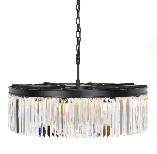 [SERENE PE08-BK] SERENE 8 LIGHTS PENDANT