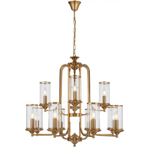 [VELDEN PE12-CP] VELDEN 12 LIGHT PENDANT