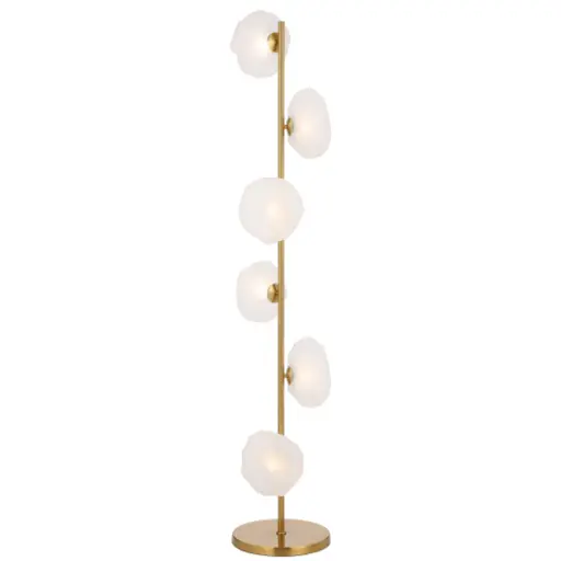 ZECCA 6 LIGHT FLOOR LAMP