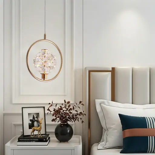 JOLIE GOLD 1 LIGHT PENDANT