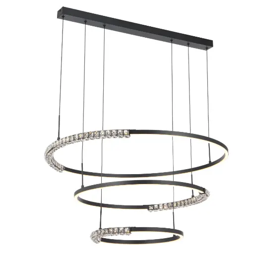 [BRERA PE3T-BK] BRERA 3 TIER PENDANT