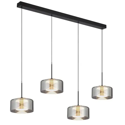 [CEDRO PE4-BK] CEDRO 4 LIGHT PENDANT