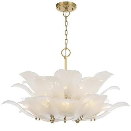 [MONTE PE12-BRS] MONTE 12 LIGHT PENDANT