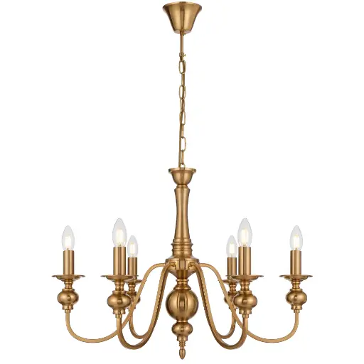 [SIEDEL PE06-CP] SIEDEL 6 LIGHT PENDANT