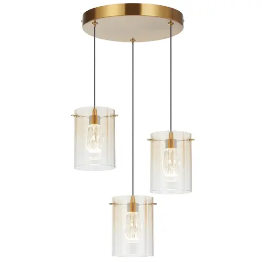 CREVIL 3 LIGHT PENDANT