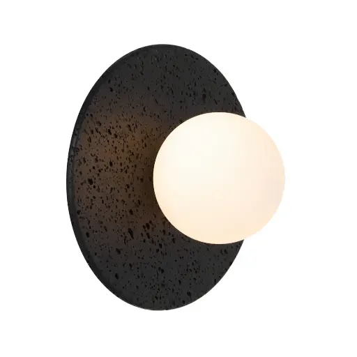 VARON WALL LIGHT BLACK TRAVERTINE