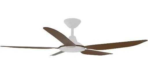Calibo Storm 48" (1220mm) 5 Blade 18W Tricolour LED Light Indoor/Outdoor DC Ceiling Fan & Remote | Koa