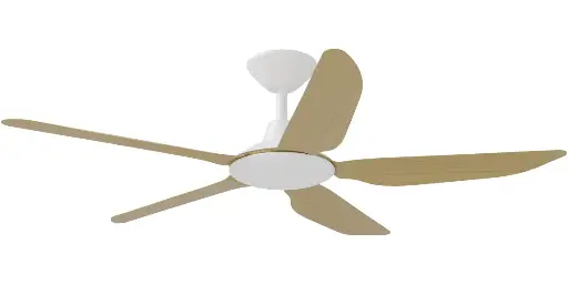 Calibo Storm 52" (1320mm) 5 Blade Indoor/Outdoor DC Ceiling Fan and Remote | Bamboo