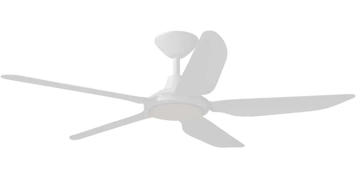 Calibo Storm 52" (1320mm) 5 Blade 18W Tricolour LED Light Indoor/Outdoor DC Ceiling Fan & Remote