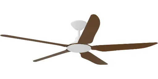 Calibo Storm 56" (1430mm) 5 Blade Indoor/Outdoor DC Ceiling Fan and Remote | Koa