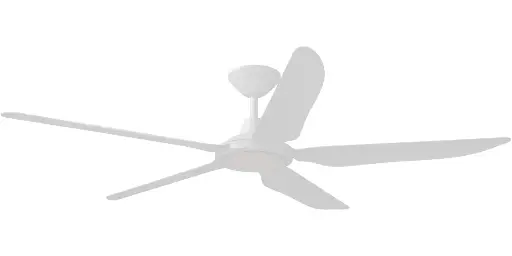 Calibo Storm 56" (1430mm) 5 Blade 18W Tricolour LED Light Indoor/Outdoor DC Ceiling Fan & Remote