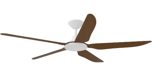 alibo Storm 56" (1430mm) 5 Blade 18W Tricolour LED Light Indoor/Outdoor DC Ceiling Fan & Remote | Koa