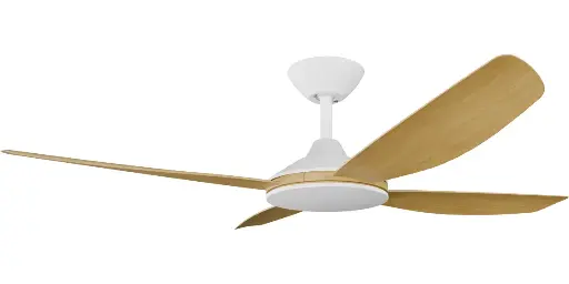 Calibo Vanga 48" DC Smart Ceiling Fan with Remote Control | Bamboo