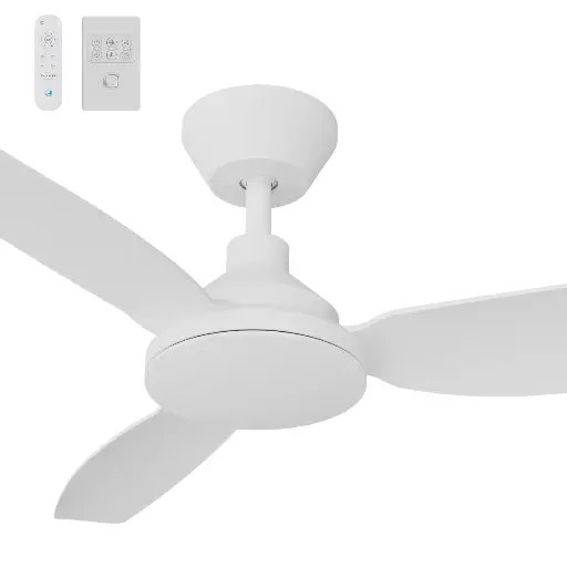 Calibo Sora 48" DC Ceiling Fan with Wall Control and Remote