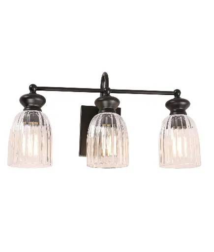 SINO TRIPLE SHADE WALL LIGHTS