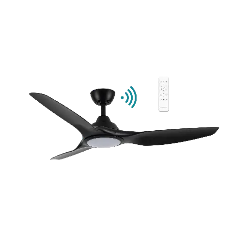 IMPACT DC 52″ SMART CEILING FAN WITH WIFI REMOTE CONTROL + LED LIGHT